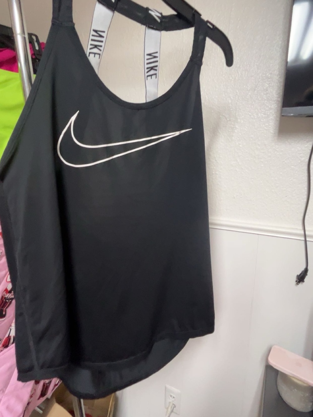 Nike Women’s Black Dri-FIT Logo Tank Top